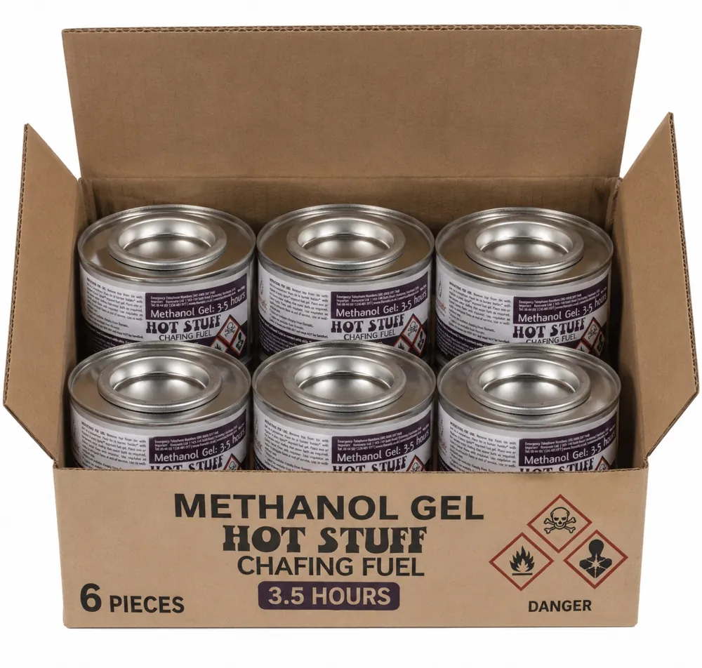 Methanol Gel Chafing Fuel-Hot Stuff
