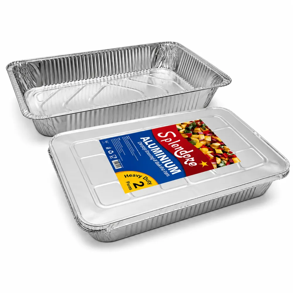 Full Gastro With Foil Lids