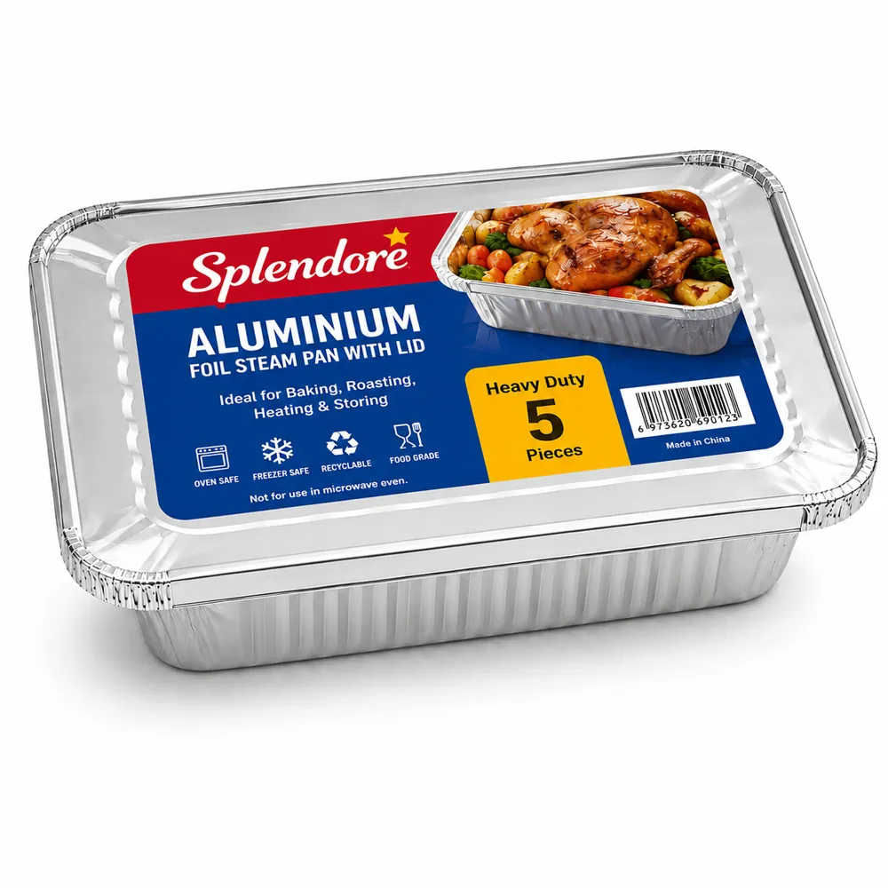 3/4 Gastro With Foil Lids