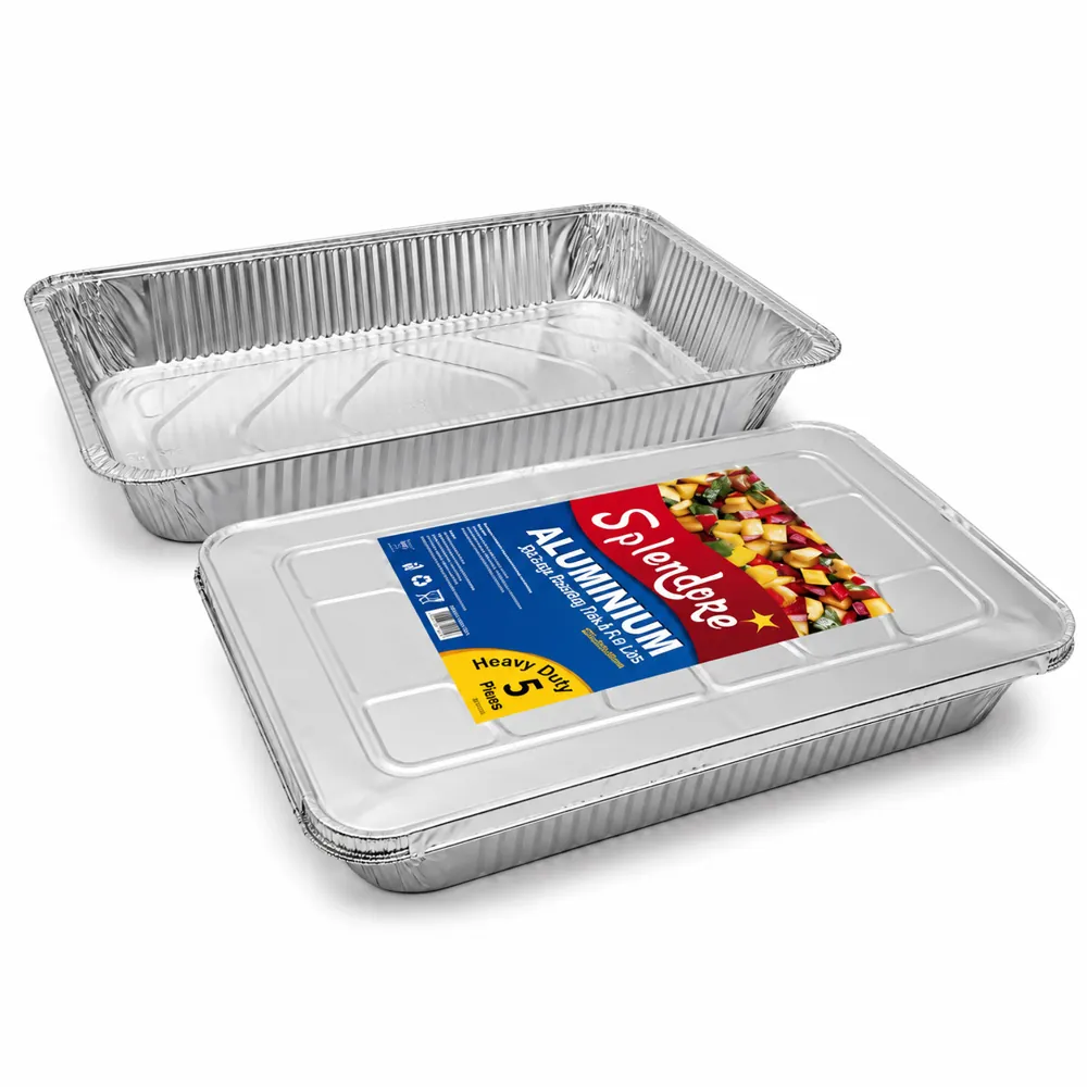 Full Gastro With Foil Lids