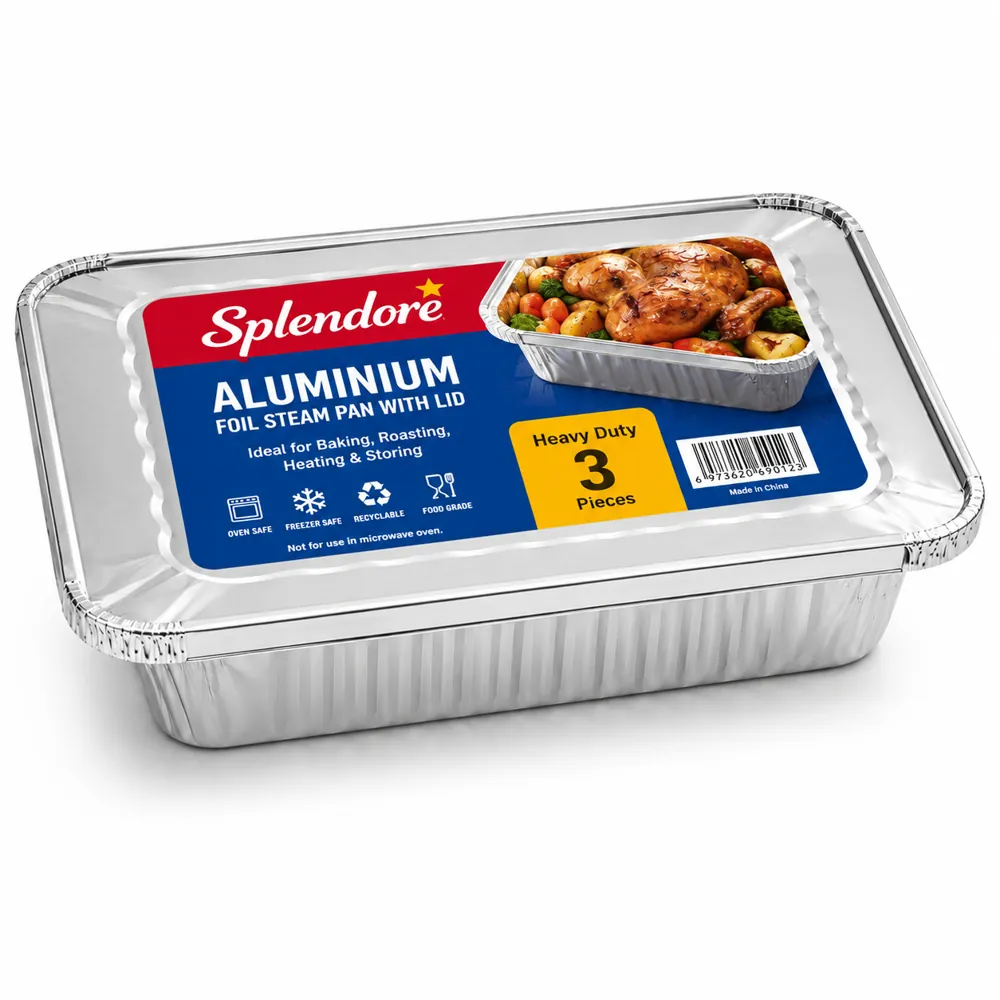 3/4 Gastro With Foil Lids