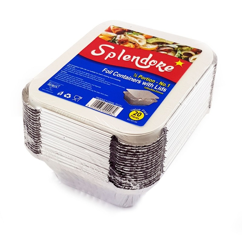 No.1 Containers With Board Lids