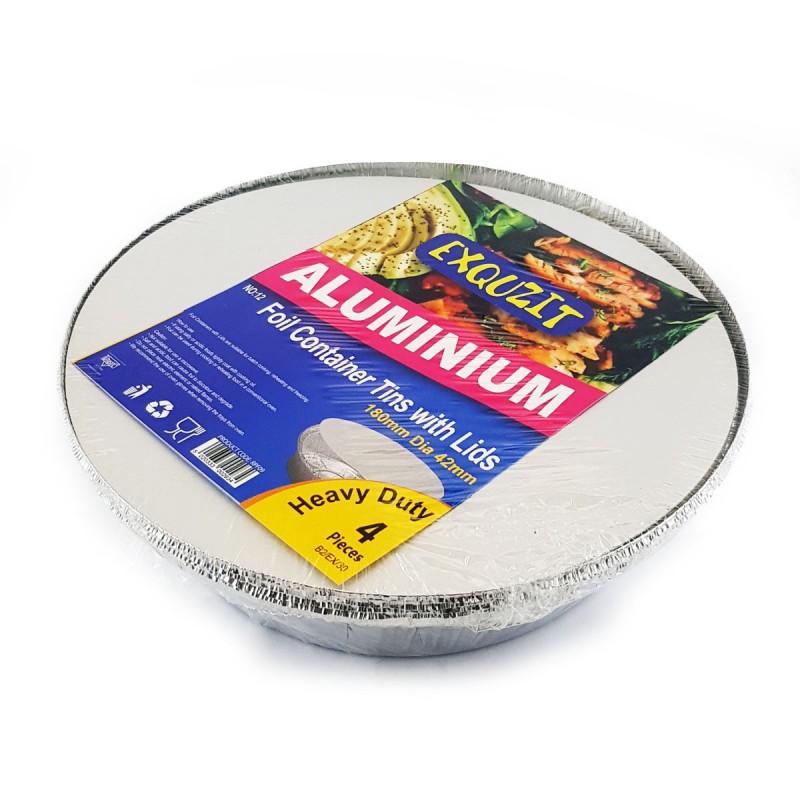 Round Containers + Lids