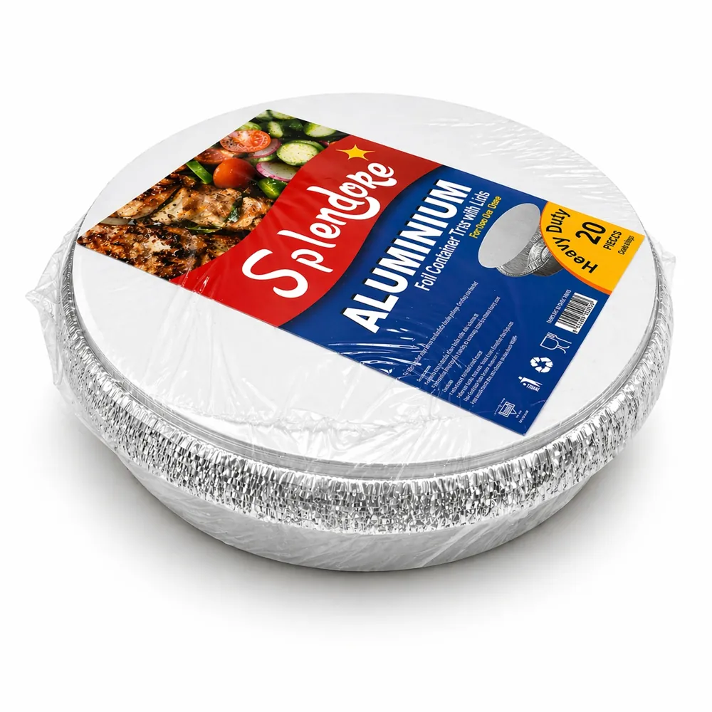 Round Containers + Lids